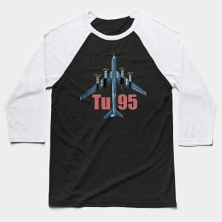 Tupolev Tu-95 "Bear" Baseball T-Shirt